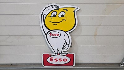 Lot 305 - ESSO MR DRIP REPRODUCTION ENAMEL SIGN 30" X 18"