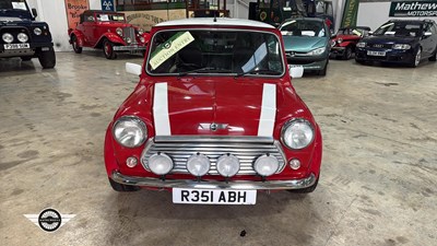 Lot 24 - 1997 ROVER MINI COOPER