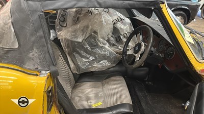 Lot 502 - 1978 TRIUMPH SPITFIRE 1500