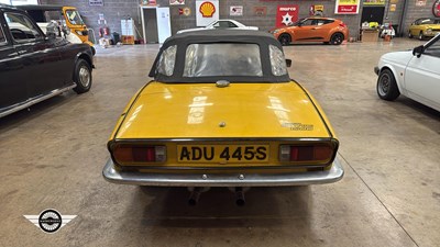 Lot 502 - 1978 TRIUMPH SPITFIRE 1500