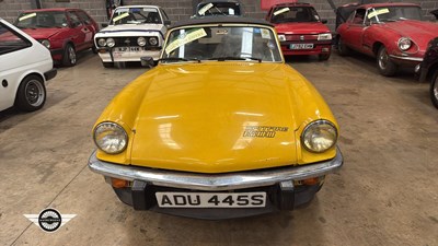 Lot 502 - 1978 TRIUMPH SPITFIRE 1500