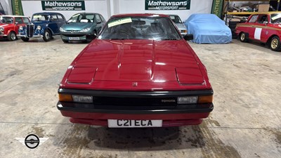 Lot 98 - 1986 TOYOTA CELICA SUPRA AUTO