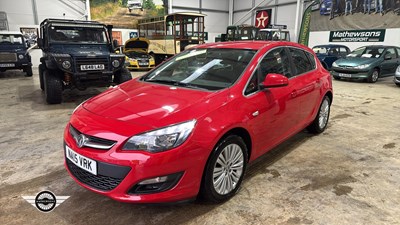 Lot 490 - 2015 VAUXHALL ASTRA EXCITE
