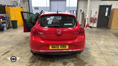 Lot 490 - 2015 VAUXHALL ASTRA EXCITE