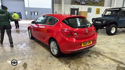 Lot 490 - 2015 VAUXHALL ASTRA EXCITE