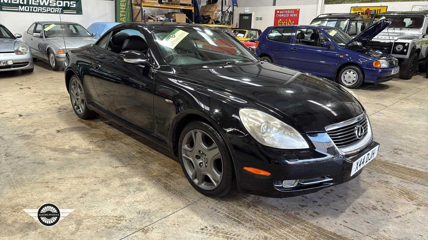 2005 LEXUS SC 430 AUTO