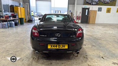 Lot 494 - 2005 LEXUS SC 430 AUTO