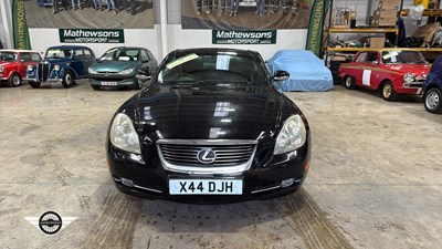 Lot 494 - 2005 LEXUS SC 430 AUTO