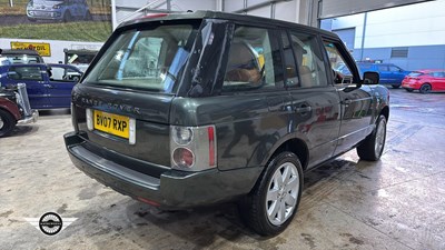 Lot 534 - 2007 LAND ROVER RANGE ROVER VOGUE SE A