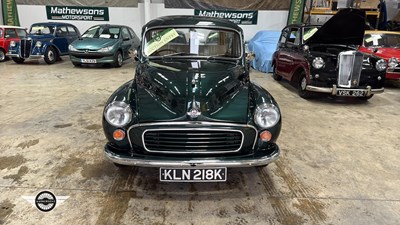 Lot 540 - 1971 MORRIS 1000 TRAVELLER