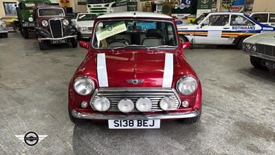 Lot 614 - 1998 ROVER MINI COOPER