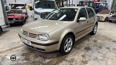 Lot 652 - 2002 VOLKSWAGEN GOLF TDI SE