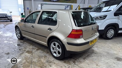 Lot 652 - 2002 VOLKSWAGEN GOLF TDI SE