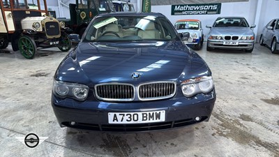Lot 656 - 2003 BMW 730 D SPORT AUTO