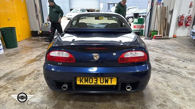 Lot 634 - 2003 MG TF