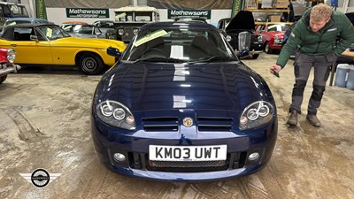 Lot 634 - 2003 MG TF
