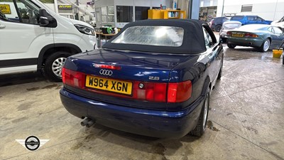 Lot 636 - 2000 AUDI CABRIOLET