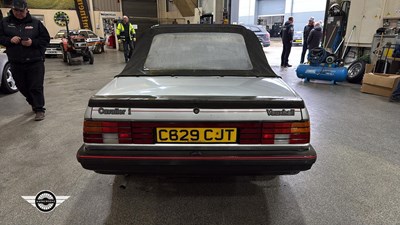 Lot 700 - 1986 VAUXHALL CAVALIER GLS 1.8I