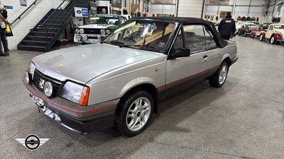 Lot 700 - 1986 VAUXHALL CAVALIER GLS 1.8I