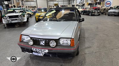 Lot 700 - 1986 VAUXHALL CAVALIER GLS 1.8I