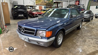 Lot 738 - 1986 MERCEDES 500 SEC AUTO