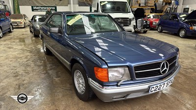 Lot 738 - 1986 MERCEDES 500 SEC AUTO