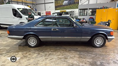 Lot 738 - 1986 MERCEDES 500 SEC AUTO