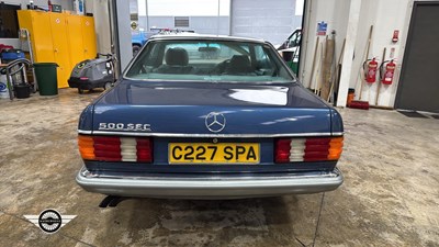 Lot 738 - 1986 MERCEDES 500 SEC AUTO