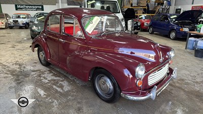 Lot 732 - 1968 MORRIS MINOR 1000