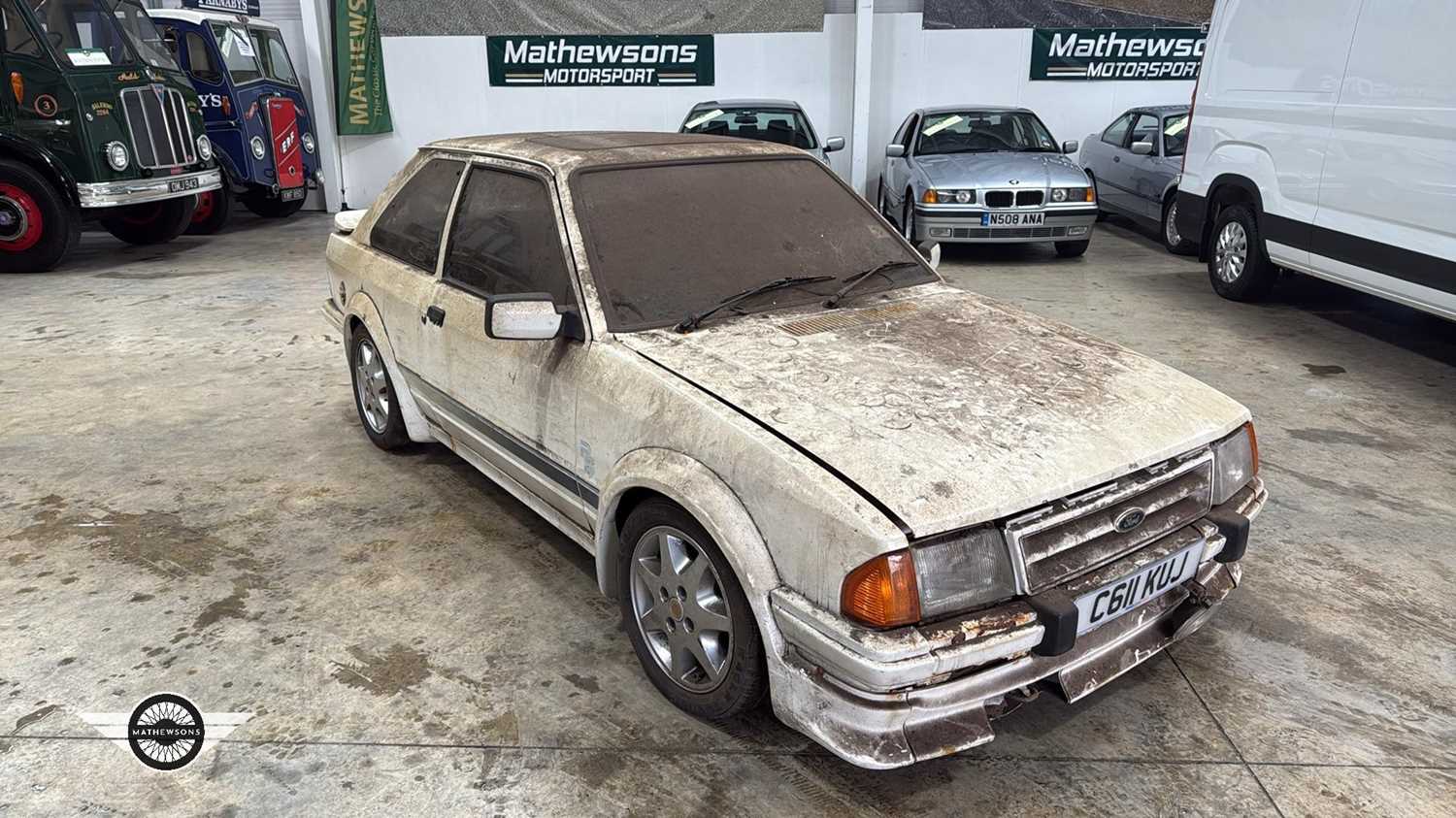 1985 FORD ESCORT RS TURBO
