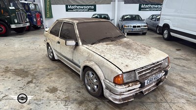 Lot 780 - 1985 FORD ESCORT RS TURBO