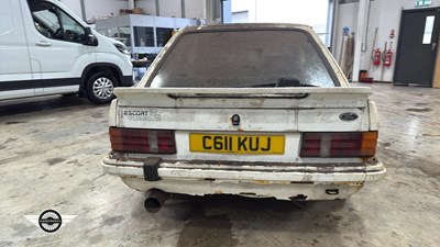 Lot 780 - 1985 FORD ESCORT RS TURBO