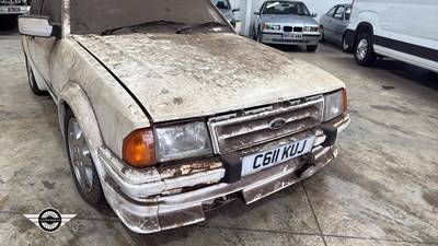 Lot 780 - 1985 FORD ESCORT RS TURBO