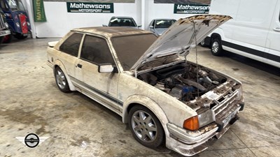 Lot 780 - 1985 FORD ESCORT RS TURBO