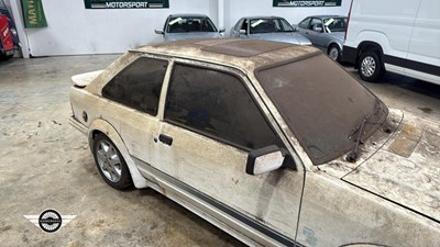 Lot 780 - 1985 FORD ESCORT RS TURBO