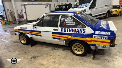 Lot 624 - 1978 FORD ESCORT RS