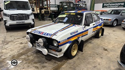 Lot 624 - 1978 FORD ESCORT RS