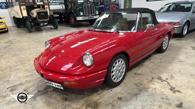 Lot 790 - 1990 ALFA ROMEO SPIDER 2.0