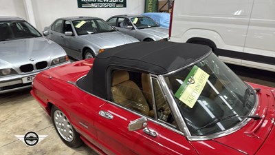 Lot 790 - 1990 ALFA ROMEO SPIDER 2.0