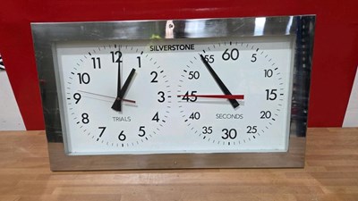 Lot 147 - SILVERSTONE TRIALS CLOCKS