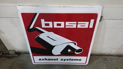 Lot 371 - BOSAL EXHAUSTS PLASTIC SIGN 29" X 29"