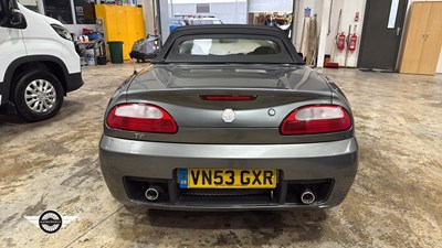 Lot 826 - 2003 MG TF