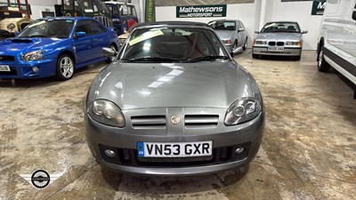 Lot 826 - 2003 MG TF