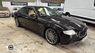 Lot 262 - 2007 MASERATI QUATTROPORTE AUTO