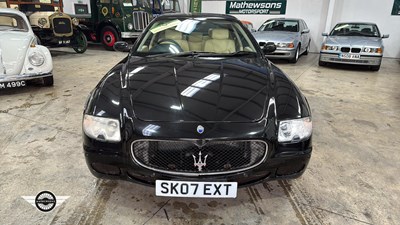 Lot 262 - 2007 MASERATI QUATTROPORTE AUTO