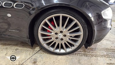 Lot 262 - 2007 MASERATI QUATTROPORTE AUTO