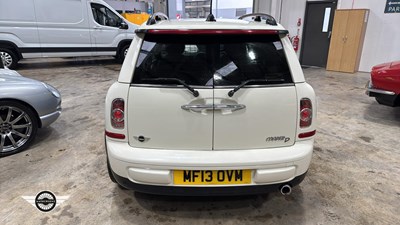 Lot 852 - 2013 MINI CLUBVAN COOPER D