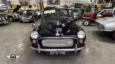 Lot 874 - 1957 MORRIS MINOR 1000