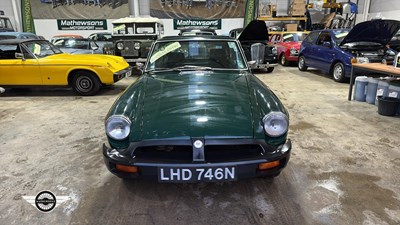 Lot 606 - 1975 MG B GT