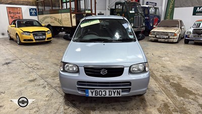 Lot 830 - 2003 SUZUKI ALTO GL